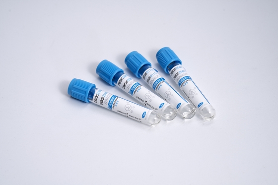 Aplikacja CE Approved Blue Sodium Citrate Coagulation Tube Blue Top Glass /pet