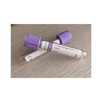 Probówki do pobierania krwi z oznaczeniem CE z lawendą, górną probówką EDTA, 8 ml-10 ml, probówki do pobierania krwi Edta K3