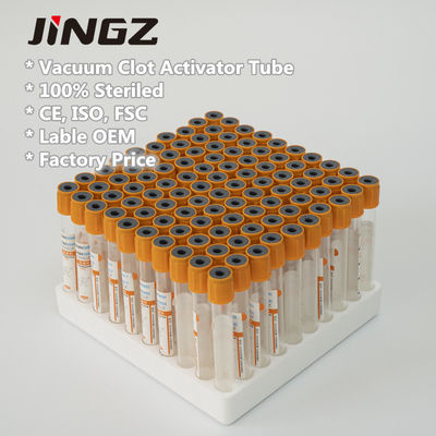 Probówka do pobierania próbek krwi z aktywatorem krzepnięcia koagulantu Red Top 2 ml-6 ml