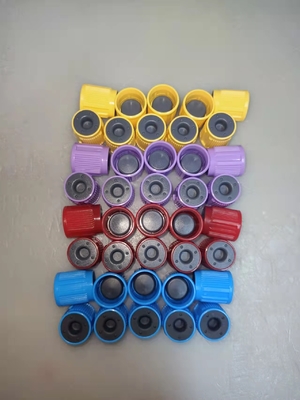 Średnica 13mm 16mm Części probówki do pobierania krwi Gumowy korek