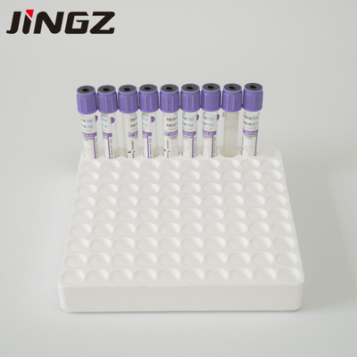 PET K3 EDTA Probówka do pobierania krwi 3 ml 13 * 75 mm z rozpylanym środkiem uzależniającym