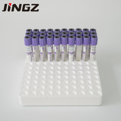 Szklana plastikowa probówka do pobierania krwi K3 EDTA 2 ml-10 ml Typ etykiety samoprzylepnej