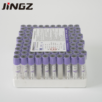 Szklana plastikowa probówka do pobierania krwi K3 EDTA 2 ml-10 ml Typ etykiety samoprzylepnej