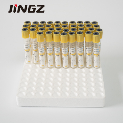 Szklana tubka do separacji surowicy z żółtej górnej części PET 5 ml rurki SST do szpitala