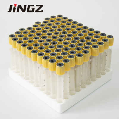 Medyczne 4 ml probówki z aktywatorem krzepnięcia żelu Butelki próżniowe do pobierania krwi 13 * 75 mm