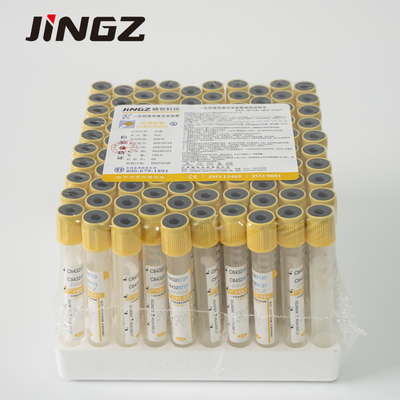 8 ml fiolka z aktywatorem krzepnięcia szkła 16 * 100 mm probówka z aktywatorem krzepnięcia surowicy