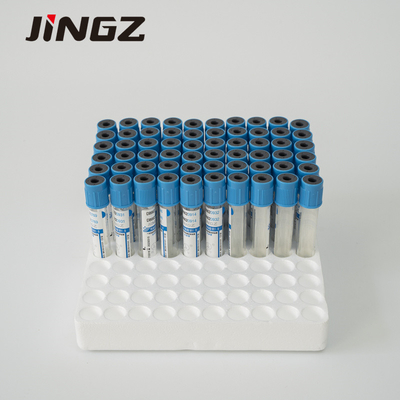 JINGZ Blue Buffered Sodium Citrate Tubes 10 ml do badań lekarskich