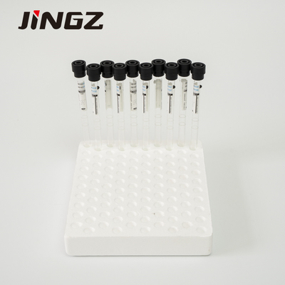 Czarna probówka ESR 1,6 ml cytrynian sodu 3,8% probówka do pobierania próbek krwi 8 * 120 mm