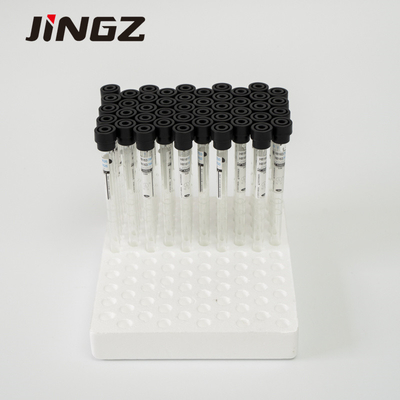 Szklana 3,8% czarna rurka z cytrynianem sodu 8 * 120 mm długa fiolka na próbkę ESR