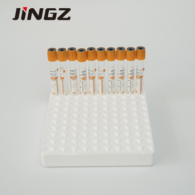 Probówki z aktywatorem krzepnięcia surowicy koagulantu 2 ml-10 ml szklana probówka do pobierania krwi
