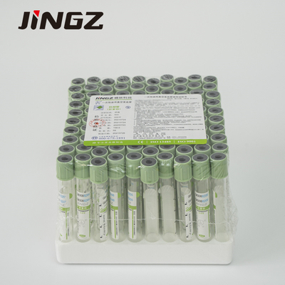 Butelka na próbkę krwi z heparyną sodową 13 * 75 mm Probówki na próbkę krwi