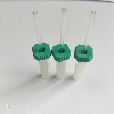 8*45mm Litium Heparin Mini Tubes Green Micro Non Vacuum Tube z rurą