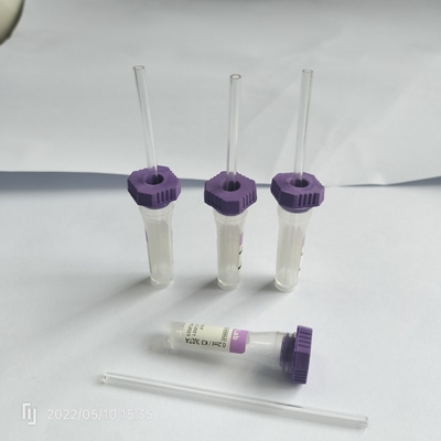 Kapilarna probówka do pobierania krwi EDTA Micro 0,25 ml-1 ml Purpurowa nasadka Vacuum