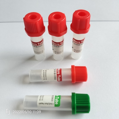 CE ISO13485 Pediatryczna mikroprobówka do pobierania krwi 11 * 45 mm dla pacjenta geriatrycznego