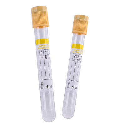 4 ml 8 ml szklana probówka żelowa 13 * 100 mm separacja żelowa aktywator skrzepów probówka próżniowa