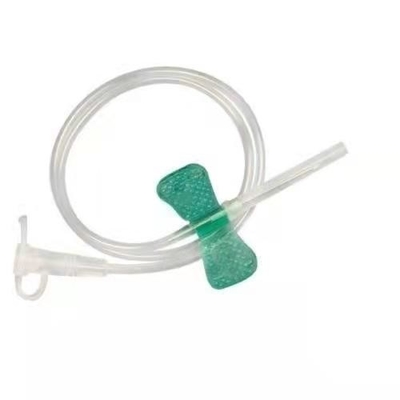Badanie krwi Green Butterfly Needle Butterfly Winged Zestaw infuzyjny 21g 22g 23g