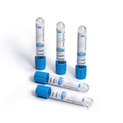 Aplikacja CE Approved Blue Sodium Citrate Coagulation Tube Blue Top Glass /pet