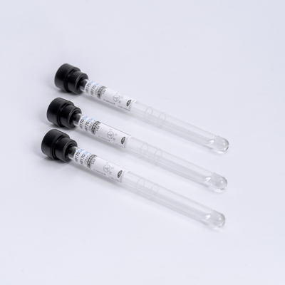 Czarna probówka ESR 1,6 ml cytrynian sodu 3,8% probówka do pobierania próbek krwi 8 * 120 mm