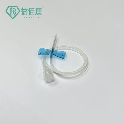 Jednorazowa igła motylkowa 23 Gauge do pobierania krwi Blue Scalp Vein Needle
