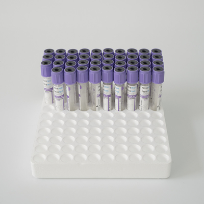 Zatwierdzone przez CE 4 ml probówki Edta Purple Top Próbki do pobierania krwi Dostępne próbki