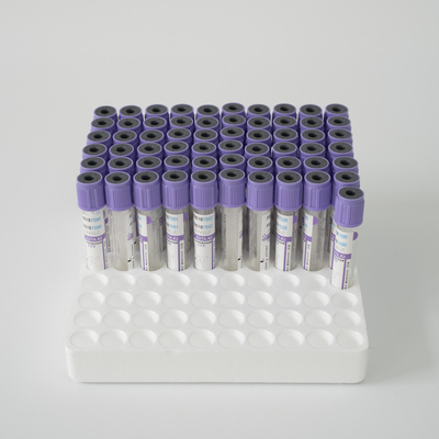 Medical Vacuum K3 EDTA Fiolka Lawendowa górna probówka do pobierania krwi ISO13485 Mark