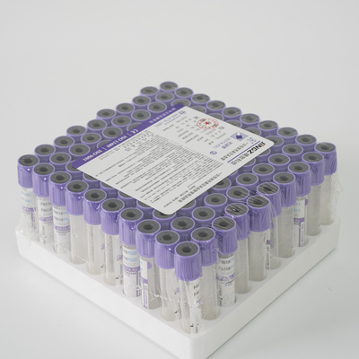 Certyfikat CE ISO K3 Edta Vacuum 0,5 ml-10 ml Purple Top Test Tube