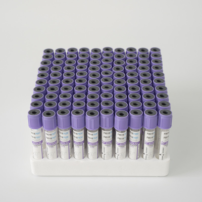 Zatwierdzone przez CE 4 ml probówki Edta Purple Top Próbki do pobierania krwi Dostępne próbki
