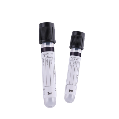 2 ml-4 ml próżniowa probówka do pobierania krwi z cytrynianem sodu do szpitala
