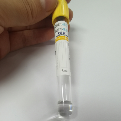 YBK 5 ml probówka do pobierania krwi z aktywatorem krzepnięcia Yellow Top Vacuum