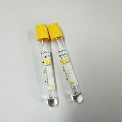 Jednorazowa plastikowa probówka z aktywatorem krzepnięcia o pojemności 6 ml do pobierania krwi 13 * 100 mm