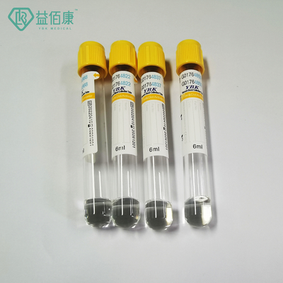 YBK 5 ml probówka do pobierania krwi z aktywatorem krzepnięcia Yellow Top Vacuum