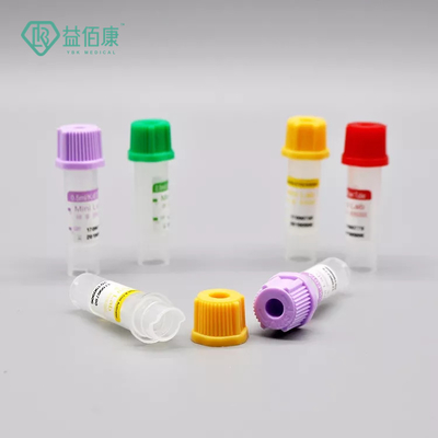 Heparin Vacuum Micro Probówka do pobierania krwi 0,5 ml PP 8 * 45 mm do jednorazowego użytku