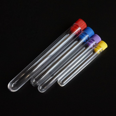 Przezroczyste plastikowe probówki laboratoryjne Probówki do pobierania krwi 13*75mm 16*100mm