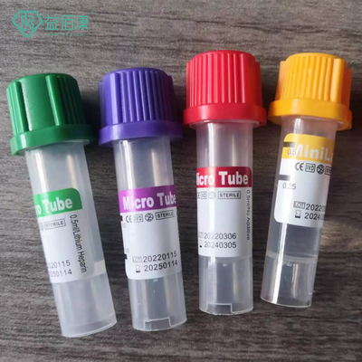 0.5 ml PP jednorazowa rurka do zbierania próbek Lawenda Mikroturba do stosowania u niemowląt