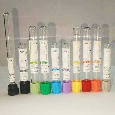 Szklane probówki do pobierania krwi żylnej 0,5-10 ml z CE ISO13485