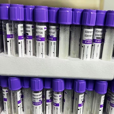 Próżniowa probówka z próbką krwi EDTA 12/18 stojaków na karton 3,2 mg / ml Dodatek