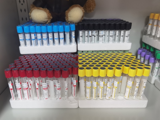 Rurka z cytratem sodu medycznym niezbędna do badań laboratoryjnych