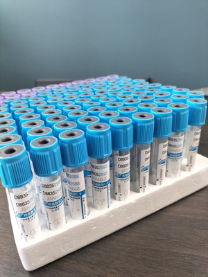 Medyczny specjalistyczny PET szkło testowe cytryny sodu 3,2% PT rurki 2-10 ml próżniowej rurki krwi