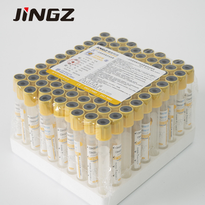 Fabryka Gorąca sprzedaż Żółty Cap Gel Activator krzepnięcia krwi Tubes zbierania krwi Anticoagulant Tube SST Tube