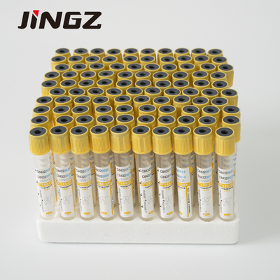 Fabryka Gorąca sprzedaż Żółty Cap Gel Activator krzepnięcia krwi Tubes zbierania krwi Anticoagulant Tube SST Tube