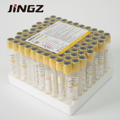 Fabryka Gorąca sprzedaż Żółty Cap Gel Activator krzepnięcia krwi Tubes zbierania krwi Anticoagulant Tube SST Tube