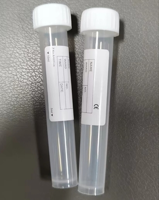 Białej czapki prostą probówkę 10 ml 16*100 mm do transportu próbek laboratoryjnych