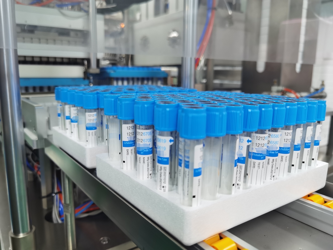 Medyczny specjalistyczny PET szkło testowe cytryny sodu 3,2% PT rurki 2-10 ml próżniowej rurki krwi