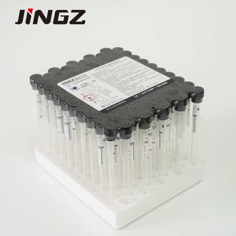 Szklane 3,8% probówki do pobierania krwi z cytrynianem sodu Wykrywanie ESR 1,6 ml 8 * 120 mm