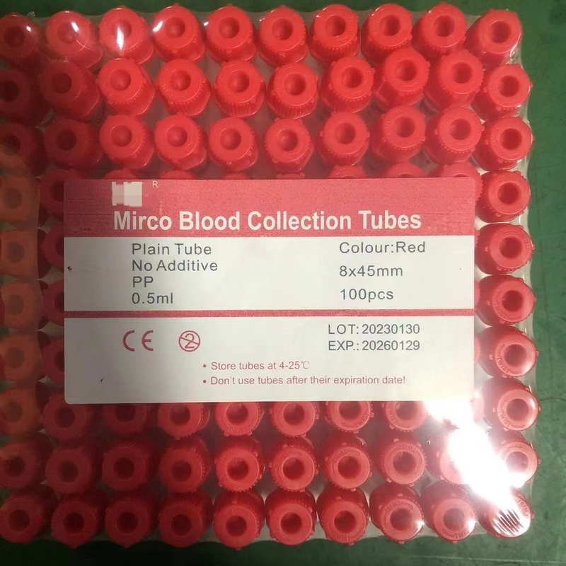 Non Vacuum PP Micro Gel Tube 1,5 ml Rozmiar dla B2B