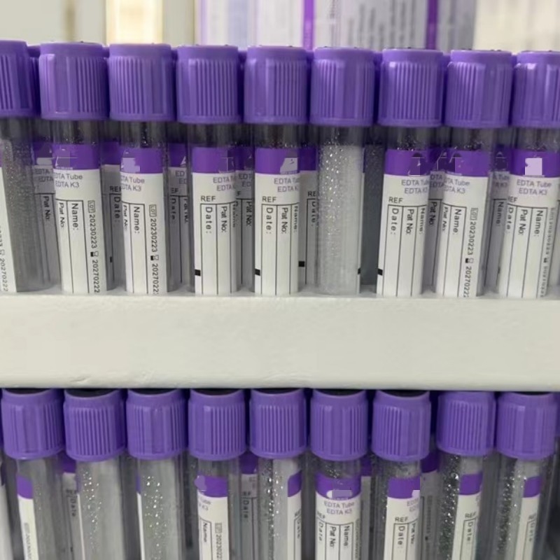 Chińska fabryka probówek do pobierania krwi Fiolki K3 EDTA do użytku laboratoryjnego