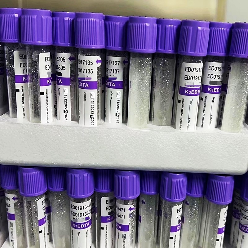 Próżniowa probówka z próbką krwi EDTA 12/18 stojaków na karton 3,2 mg / ml Dodatek